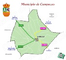 Mapa del municipio